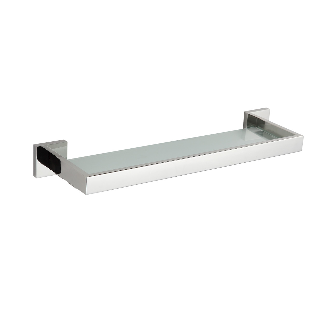 Полиця скляна VBI JUPITER CHROME