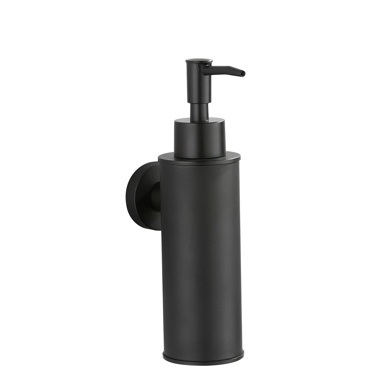 Дозатор для рідкого мила VBI ROUND BLACK