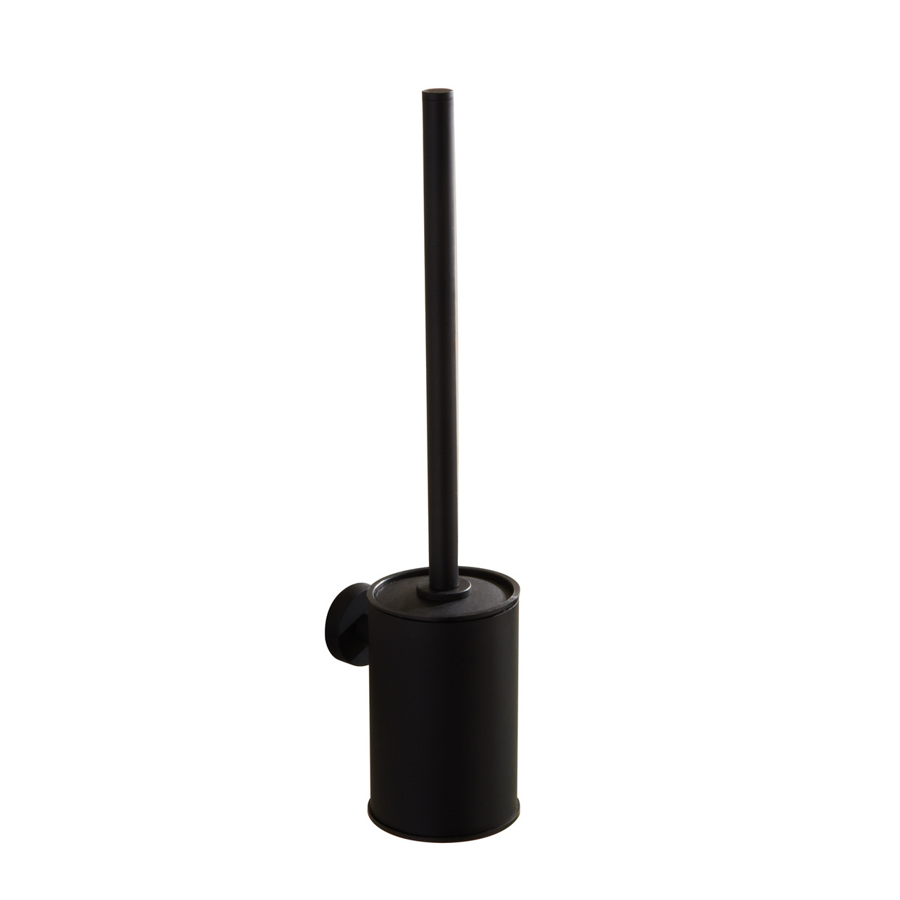 Йоржик для унітазу VBI ROUND BLACK