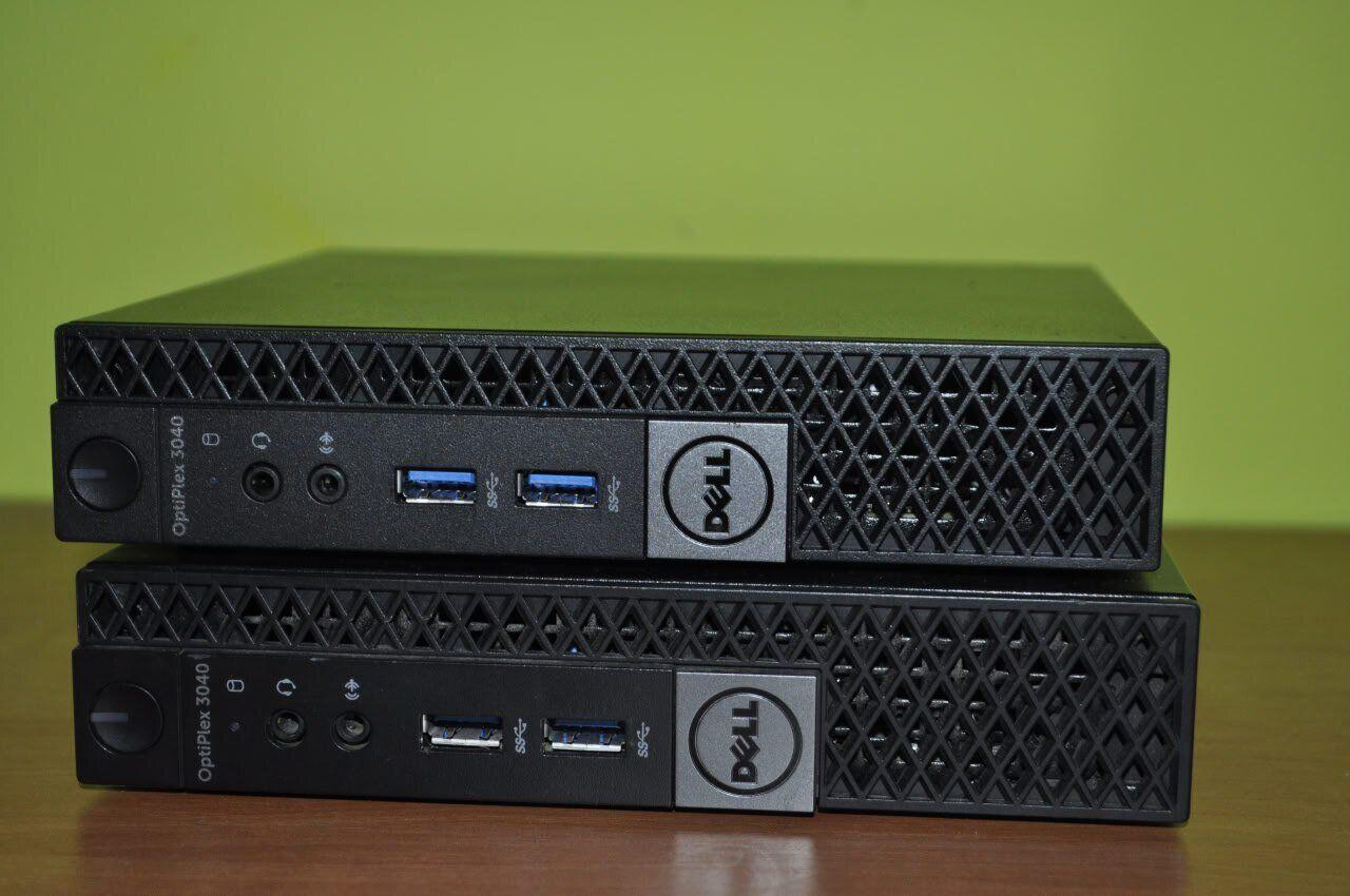Б/в Неттоп Dell OptiPlex 3040 Micro USFF| Core i5-6500T| 8 GB RAM| 500 GB SSD| HD 530