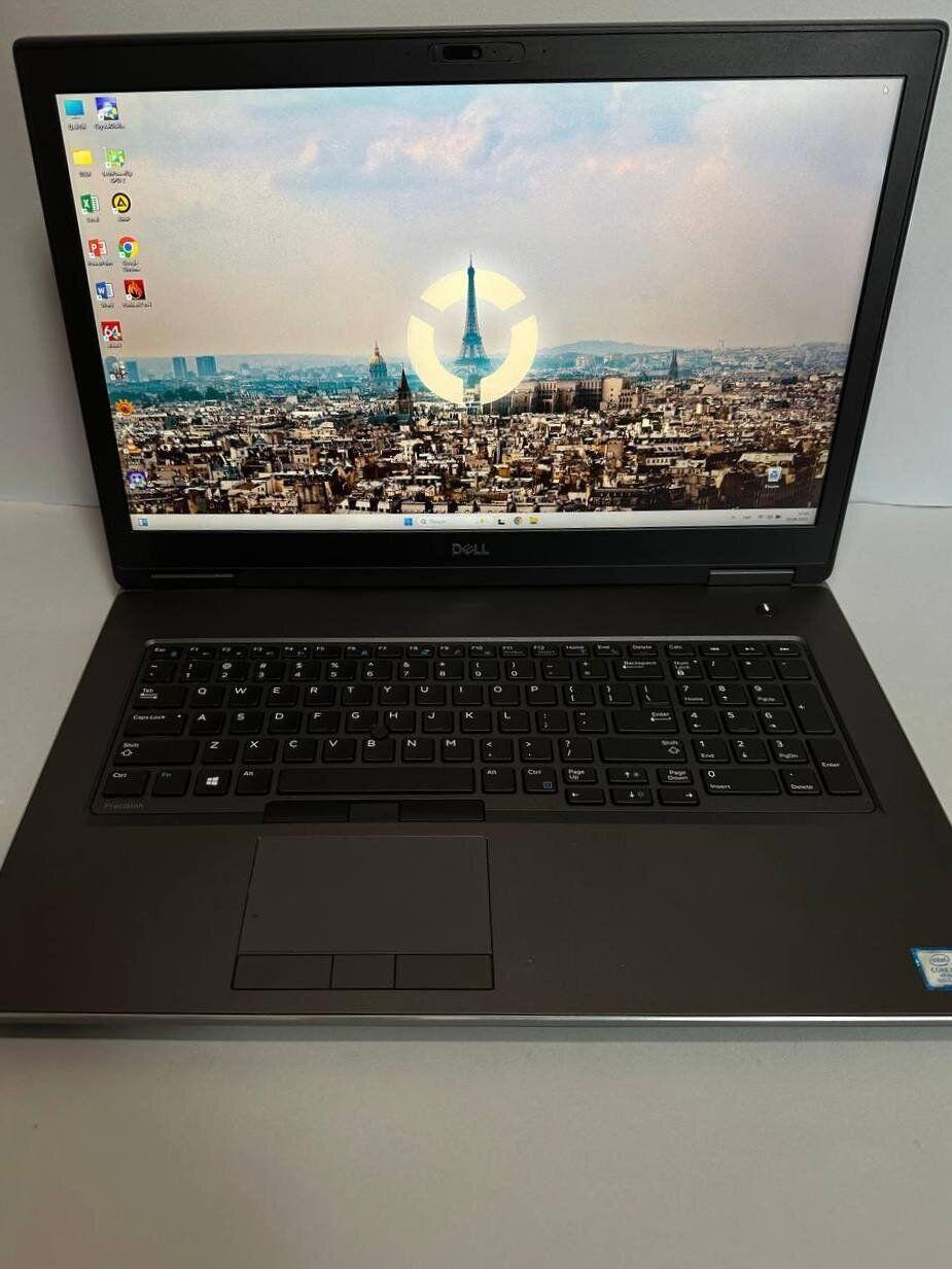 Б/в Ноутбук Dell Precision 7740 17.3" 1920x1080| Core i7-9850H| 32 GB RAM| 512 GB SSD| Quadro RTX 3000 6GB