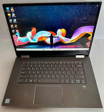 Б/в Ігровий ноутбук Б-клас Lenovo Yoga 720-15IKB 15.6" 1920x1080 Touch| i7-7700HQ| 16GB RAM| 256GB SSD| GTX 1050 2GB, фото 1
