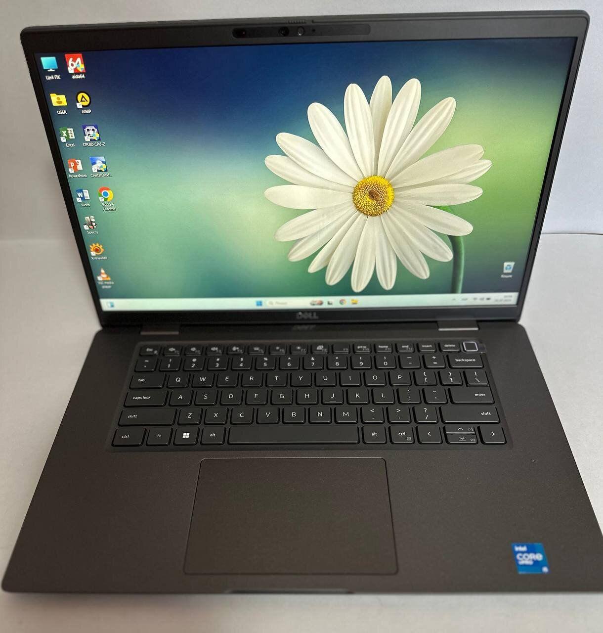 Б/в Ультрабук Б-клас Dell Latitude 7520 15.6" 1920x1080| Core i5-1145G7| 16 GB RAM| 256 GB SSD| Iris Xe