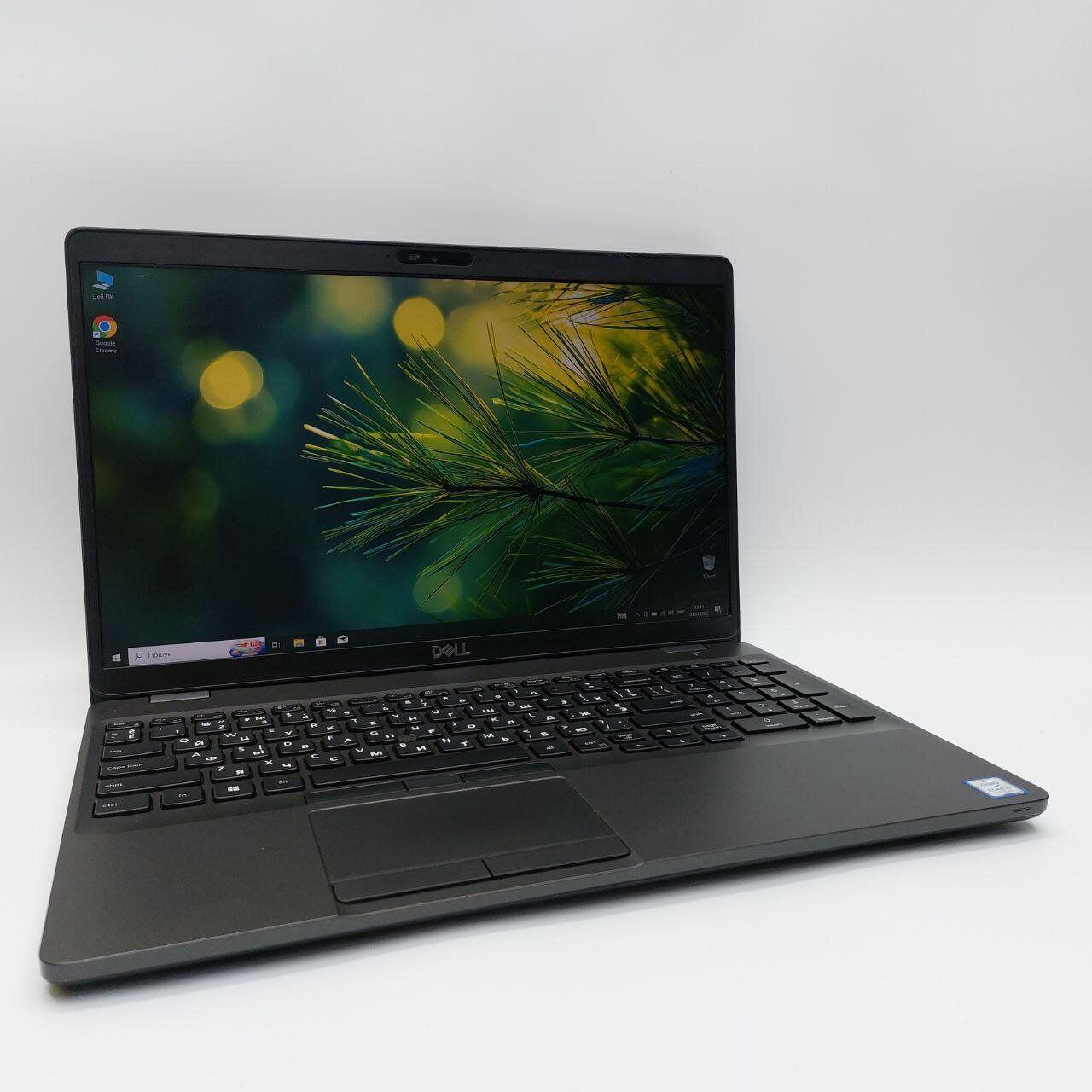 Б/в Ноутбук Dell Latitude 5500 15.6" 1920x1080| Core i5-8365U| 16 GB RAM| 256 GB SSD| UHD 620