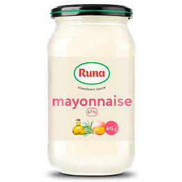Соус Руна Майонез 67% жиру 415 г (4820015948441) - оригінал