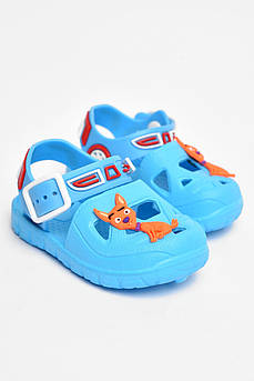 Сандалі дитячі піна для дівчинки блакитного кольору 204205M