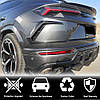 Накладки на задній бампер (Сухий карбон) для Lamborghini Urus від VLF комп., фото 5