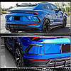 Накладки на задній бампер (Сухий карбон) для Lamborghini Urus від VLF комп., фото 6