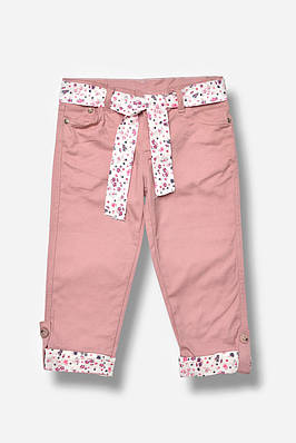 Джинси дитячі для дівчинки світло-рожевого кольору 203555T Безкоштовна доставка