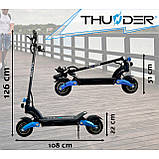 Електросамокат THUNDER FLUX 1000W 48V 10Ah, фото 3