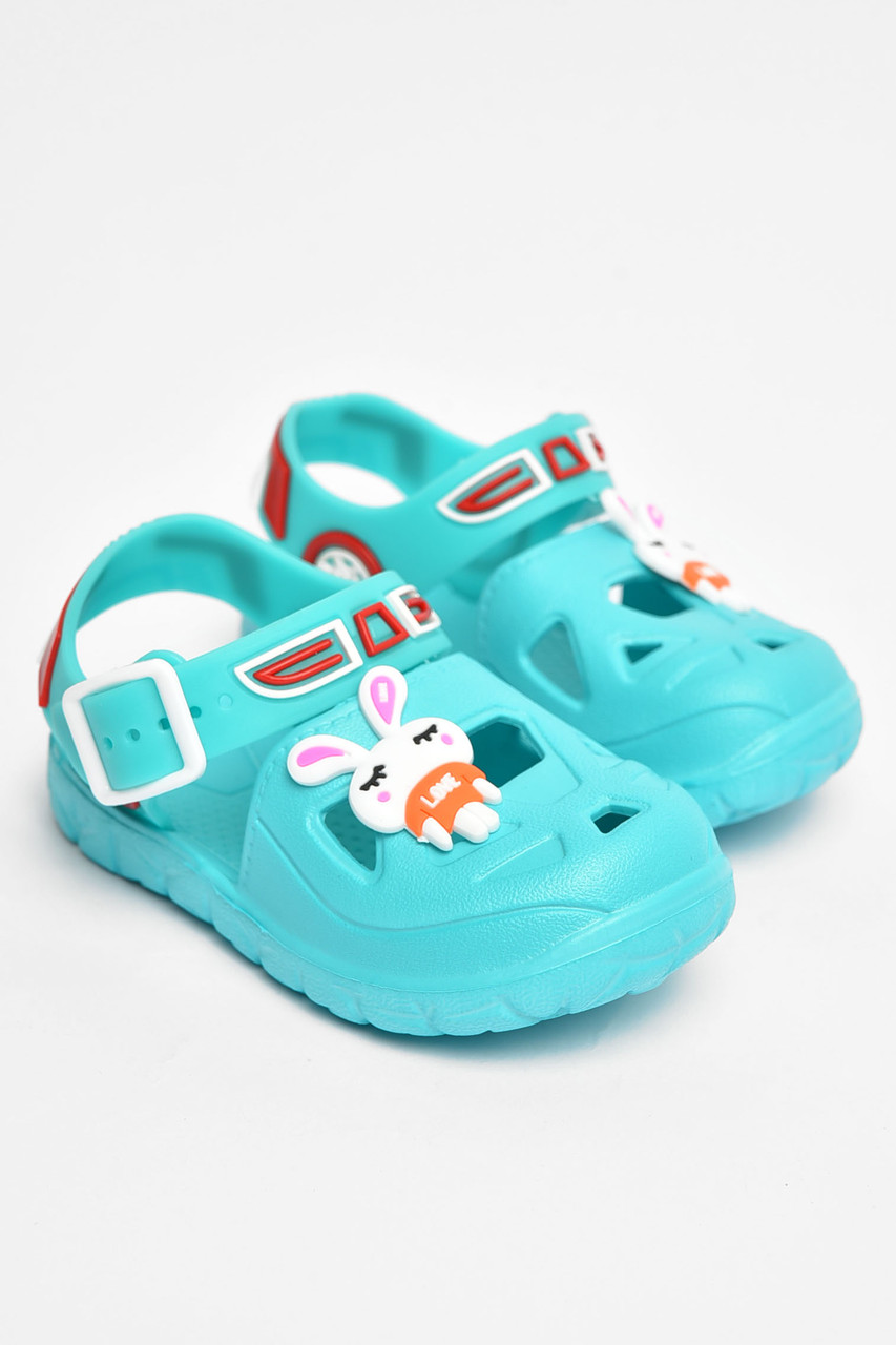 Сандалі дитячі піна для дівчинки бірюзового кольору 204207T Безкоштовна доставка, фото 1