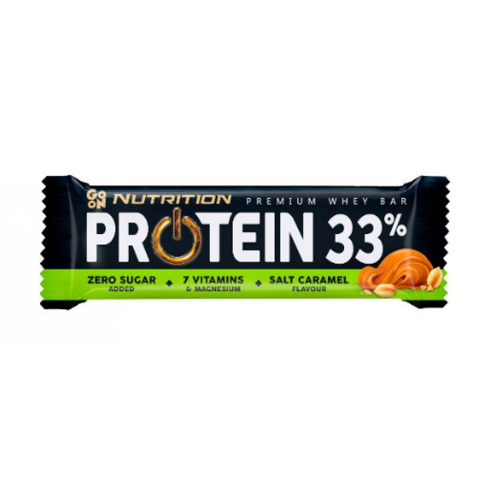 Protein 33% Bar - 50g Salted caramel, фото 1