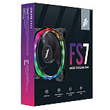 Вентилятор 1stPlayer FS7 Black (FS7-BK-1141), фото 6