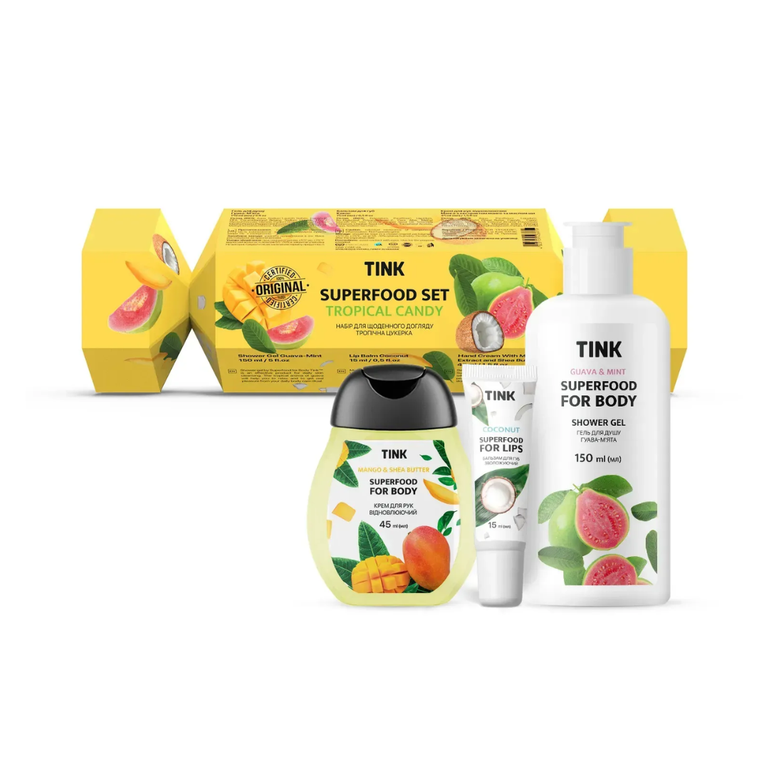 Набір подарунковий Tink Superfood Set Tropical Candy