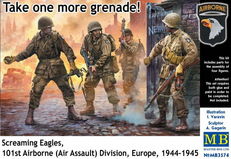 1/35 Master Box 3574 Візьми ще одну гранату! «Кричущі орли», 101-ша повітряно-десантна дивізія