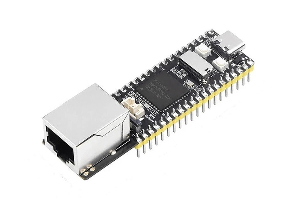 Плата розробки LuckFox Pico Pro M 128Mb RV1106G2, підтримка Linux, для проектів з комп’ютерним зором