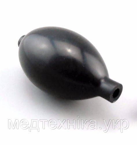 Груша гумова імпортна без спускного клапана з впускним метал. клапаном + метал.кулька, фото 1