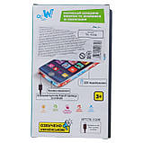 Музичний Навчальний Телефон WToys з УКР Озвучкою: 16 Сенсорних Кнопок, Світло, Вірші, Цифри, Тварини TK-11206, фото 4