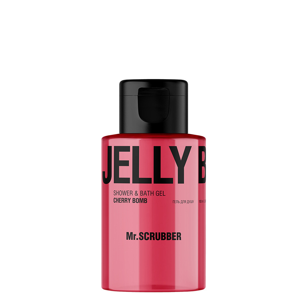 Гель для душу Mr. Scrubber Jelly Bubbles Cherry Bomb (100 ml)
