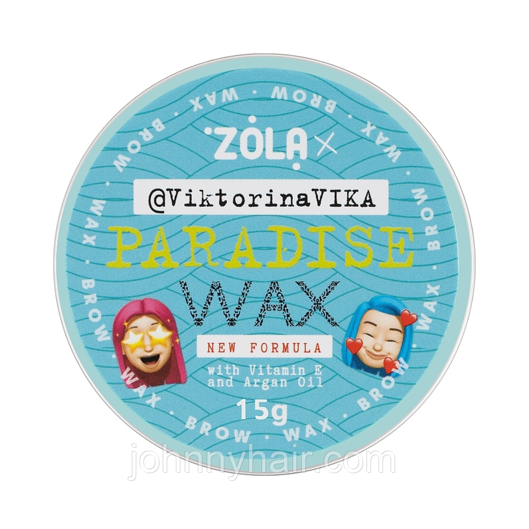 Віск для брів Paradise Wax Viktorina Vika ZOLA 15 г, фото 1