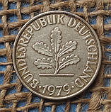 10 пфенiгiв 1979 року. (D) Нiмеччина - ФРН, фото 2