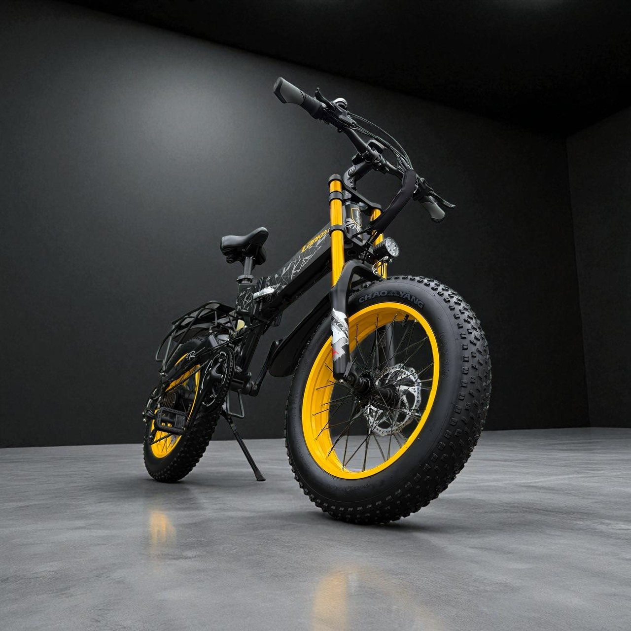 Електровелосипед VOLTO Lankeleisi X3000 Plus 1000W 17.5Ah Алюмінієвий Жовтий, фото 1