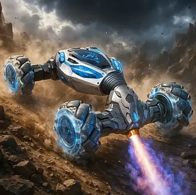 Дрифтова машинка перевертень на пульті та браслеті Іграшковий автомобіль всюдихід дитині 2 кольори ефекти трюки