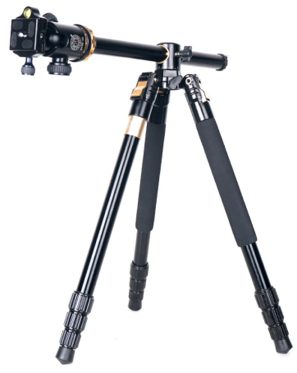 Штатив алюмінієвий з горизонтальною штангою та моноподом 59-159см QZSD Q999HR