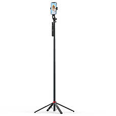 Штатив для телефона селфі палиця з пультом 175 см Ulanzi MA09, фото 2