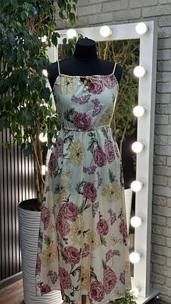 Неймовірна жіноча сукня, тканина "Софт" розмір 48, фото 1