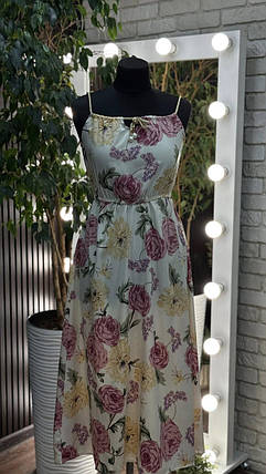 Неймовірна жіноча сукня, тканина "Софт" розмір 48, фото 2