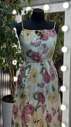 Неймовірна жіноча сукня, тканина "Софт" розмір 48, фото 3