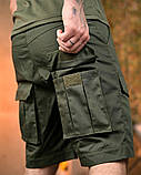 Польовийні міські шорти GEN 3 олива ріп-стоп ПП7724 ТМ, фото 10