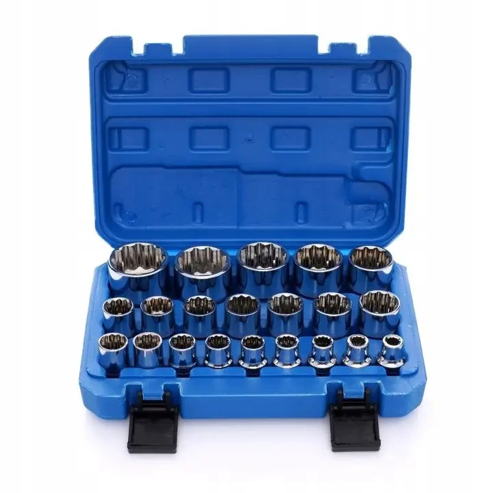 Набір головок 1/2" 12-гранних 8-36 мм 21 шт. Kraft&Dele KD10348