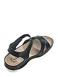 Сандалії жіночі шкіряні Tellus 25-07B Черні, фото 5