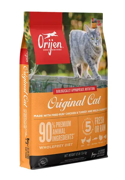Orijen Original Cat (Оріджен Оригінал Кет) сухий корм для кошенят і кішок усіх порід