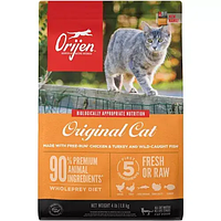 Orijen Original Cat (Оріджен Оригінал Кет) сухий корм для котят і котів усіх порід 1.8 кг.