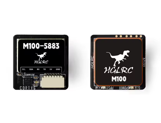 GPS-модуль HGLRC M100-5883 M10 с керамической антенной компаса