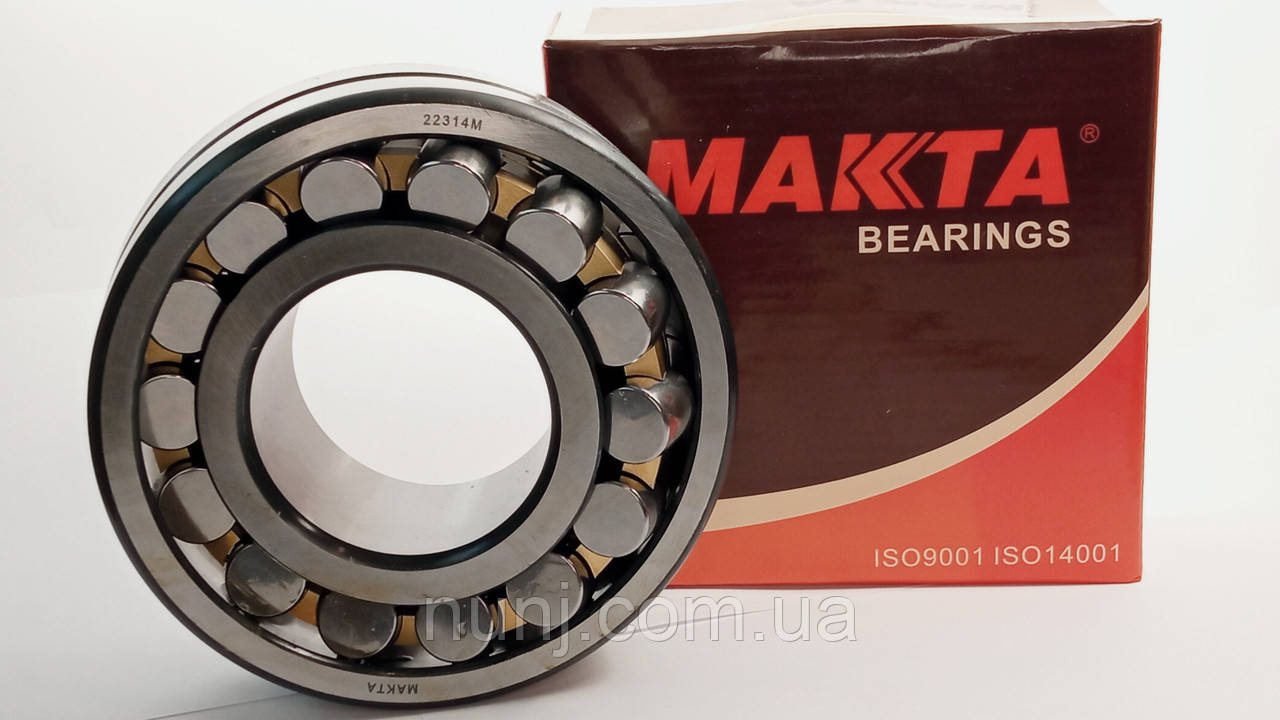 Підшипник 22314M-МАКТА МАКТА (3614) розміри: 70*150*51 роликовий сферичний, фото 1