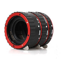 Автофокусні макрокільця Canon EF-S (red)