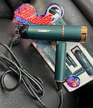 Стайлер для сушіння та укладки волосся Kemei KM‑8225, 2 швидкості, 3000 Вт, фото 9