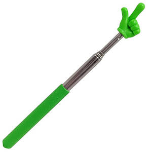 Телескопічна Указка "Палець" 68 см Пікмі Зелена 65-0024