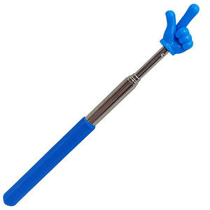 Телескопічна Указка "Палець" 68 см Пікмі Блакитна 65-0026