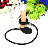 Кільце посилення та продовження ерекції надувне, ерекційне кільце з грушею для накачування, інтимні іграшки, фото 5