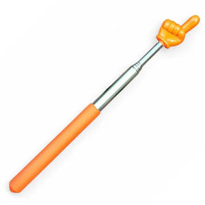 Телескопічна Указка "Палець" 68 см Пікмі Помаранчева 65-0028