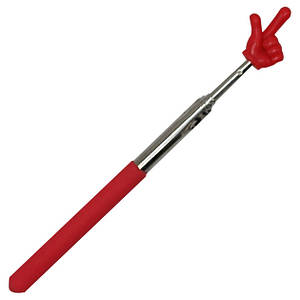 Телескопічна Указка "Палець" 68 см Пікмі Червона 65-0022