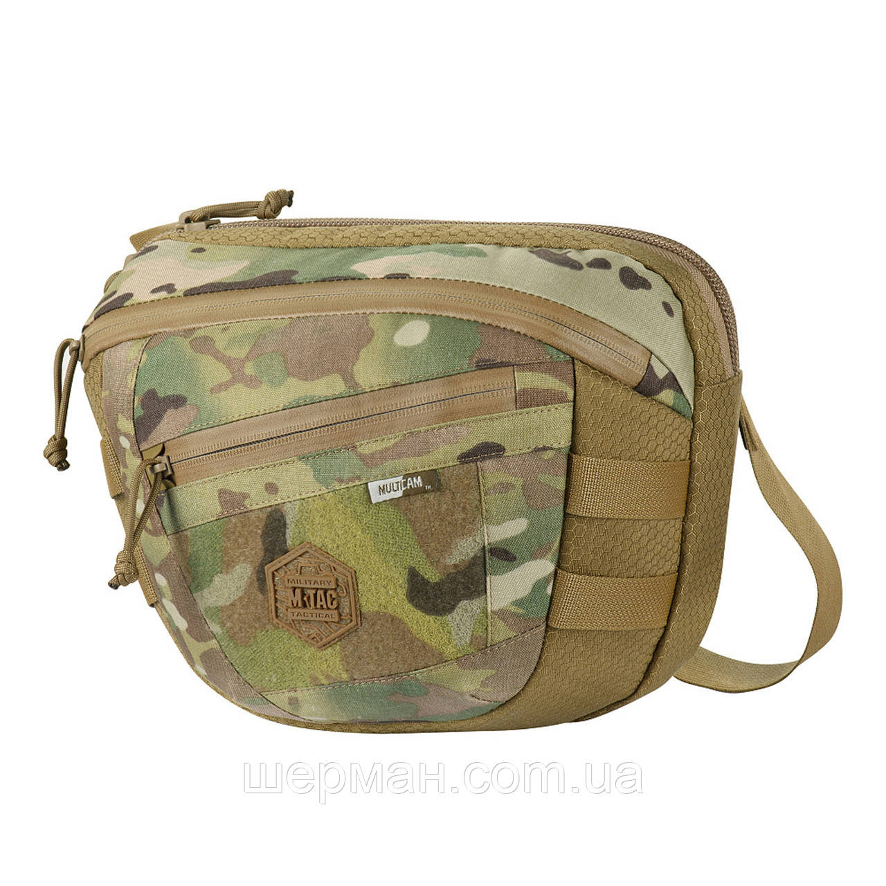 M-Tac сумка Sphaera Hex Hardsling Bag Large з липучкою Elite Multicam/Coyote