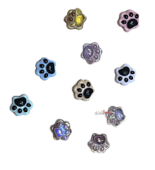 Об'ємні таба-лапки для нігтів (10 шт. в уп.)