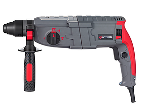 Перфоратор мережевий SDS+ з кейсом 3.5Дж 1000Вт INTERTOOL DT-0185
