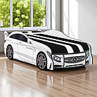 Ліжко машина МЕРСЕДЕС СПЕЙС SPACE 1800х800 КОМПЛЕКТ з матрацом, фото 3